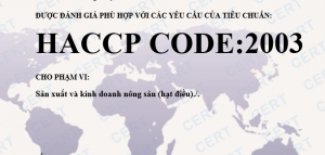 Đăng ký chứng nhận HACCP