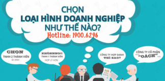 Lựa chọn loại hình kinh doanh khi khởi nghiệp – Loại hình doanh nghiệp phù hợp để khởi nghiệp.
